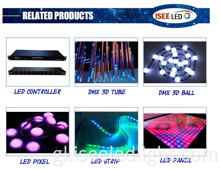 3D Effect Geometry Tube Light